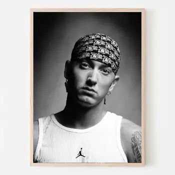 Eminem Plakātu, Audekls Reperis Zvaigžņu Kolāžas, Plakāti un Izdrukas., Mākslas Sienas, Attēlus, viesistaba, Mājas Dekoru