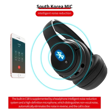 ENTUZIASTS B36 Bluetooth Austiņas austiņas Bezvadu Austiņas Stereo Salokāms Sporta Austiņu Mikrofonu austiņas Handfree
