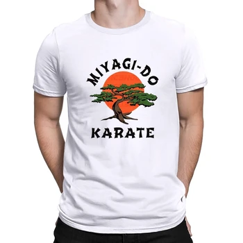 Envmenst 100 Kokvilnas T Krekls Vīriešiem Mijagi Darīt-Jo Melns Vīriešu T-krekls Off White Smieklīgi Karate Kid Īsām Piedurknēm Topi un Tee Vasaras XS-3Xl