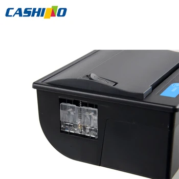 EP-360C 80mm Mini termoprinteri QR kodu paneli printeri ar auto kuteris(DC24VDC,RS232+USB)