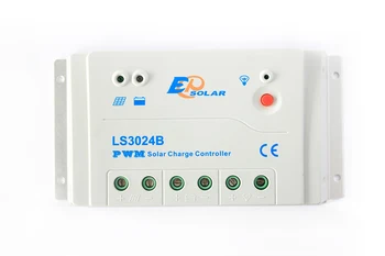EP Jaunā sērija PWM saules kontrolieris LS3024B 30A 30amp EPsolar lādēšanas regulators 12V 24V attiecas uz mājas sistēmā