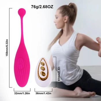 Erotiskā Lēkt Olu Pilna Silikona Vaginālās Vibrators App Kontrolē Bluetooth Klitora Stimulators G-spot Massager Seksa Rotaļlietas Sievietēm