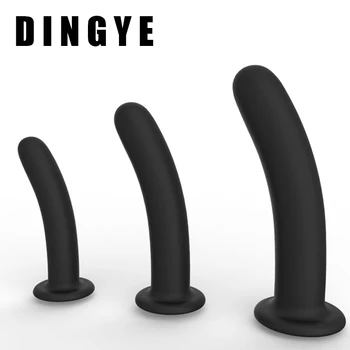 Erotiskā Silikona Dildo Anālo Butt Plug Reāli Dzimumlocekļa Spēcīgu piesūcekni Dick Rotaļlieta Pieaugušo G-spot Orgasms Seksa Rotaļlietas, lai Sieviete