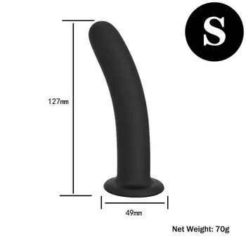 Erotiskā Silikona Dildo Anālo Butt Plug Reāli Dzimumlocekļa Spēcīgu piesūcekni Dick Rotaļlieta Pieaugušo G-spot Orgasms Seksa Rotaļlietas, lai Sieviete