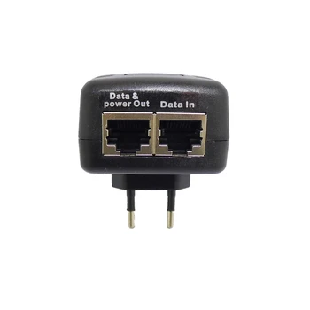 ES/US/AU/AK 48V 0.5 PoE Barošanas PoE Inžektors Standarts 48V PoE Security Camera POE Switch Ethernet Adapteri