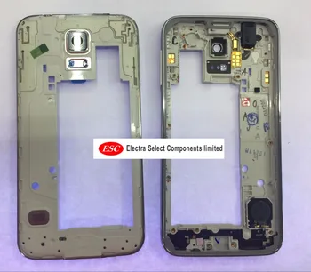ESC Vidū Rāmja Mājokļu Plāksnes Bezel uz Lietu Samsung Galaxy S5 Neo G903 G903F Vidū Kadru Nomaiņa Remonta Daļas G903