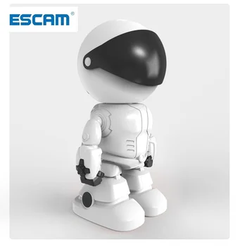 ESCAM 1080P Robots IP Kameras Home Security Wifi Kamera Nakts Redzamības Baby Uzraudzīt, CCTV Kameras Robots Intelligent Izsekošanas YCC365APP