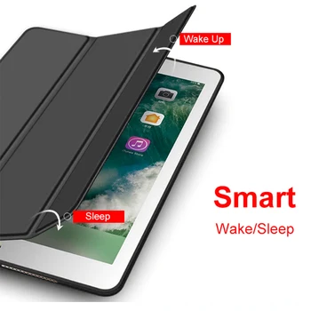 Essidi Mīksta Silikona Case For ipad 2 3 4 5 6 Paaudzes Pārsegu Ultra Slim Tablet Stand Aizsargātu Gadījumā Sleeve For ipad Gaisā 1 2