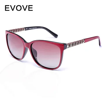 Evove Polarizētās Saulesbrilles Sieviešu Baltās Saules Brilles, lai Sieviete Polaroid Anti Pārdomas Zīmola Laukumā UV400 Toņos Zīmola 2020