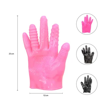 EXVOID 1GB Pirkstu Dildo Vibrators G-spot Massager Cimdi Anālais Vibrators Plug Pieaugušo Seksa Rotaļlietas Sievietēm, Vīriešiem Gejiem Prostatas Stimulēšanai