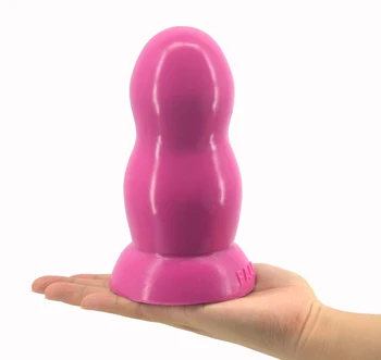 FAAK silikona zelta big butt plug ar piesūcekni anālais dildo lodītes dilator sapodilla vīriešu seksa rotaļlietas, pieaugušo seksa produkts sievietēm