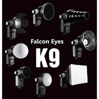 FALCONEYES Speedlite Piederumu Komplekts SGA-K9 par Nikon SB 910 900 800 700 600 Canon 580EX II, 430EX II 600EX-RT