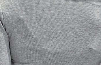 Fall Winter korejiešu Stilā Īss T-Krekls Sievietēm Šiks Pārkāpumu Raibs Acs Topi Ropa Mujer Kokvilnas garām Piedurknēm Tees T09526L