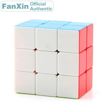 FanXin 2x3x3 3x3x2 Magic Cube 233/332 Profesionālās Ātrums Mīklu Plastmasas Twisty prāta Spēles Antistresa Izglītības Rotaļlietas