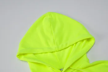 FATIKA 2019. gada Pavasarī, Rudenī Jaunu Gadījuma sporta Krekls Moderns Zaudēt Kabatas Streetwear Kapuci garām Piedurknēm Sieviešu Topi