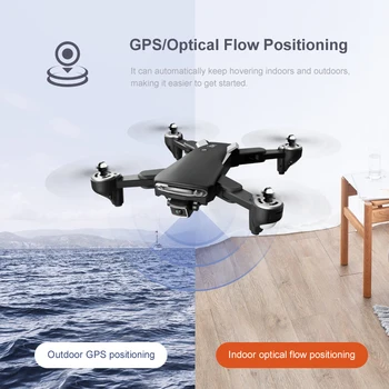 FEMA Kamera Dūkoņa 4K GPS 5G WiFi Ilga Lidojuma Attālums Augstums Turiet Salokāms RC Quadcopter Dron 6K Profesionālās