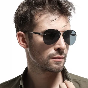FENCHI bez apmales Vīriešiem Polarizētās Saulesbrilles 2020. gadam UV400 Augstas Kvalitātes Pliot Saules Brilles Pārklājuma Objektīvs Braukšanas Brilles Vīrieši Sievietes
