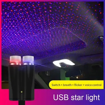 FENGRISE Jumta Zvaigžņu Led Nakts Gaisma Romantiska USB Projektoru Gaismas Atmosfēru Lampu Mājas Griestu Apdarei Gaismas Projekcijas Lampas