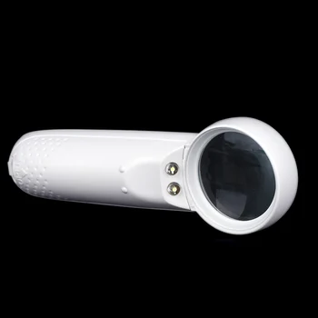 FGHGF 15X Daudzfunkcionāls Portatīvo Rokas Lupa Lupa Palielināmais Stikls Instruments, Ar 2 LED Apgaismojuma Lampas Mikroskopa