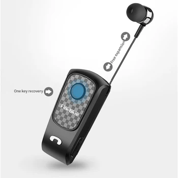 FINEBLUE F-Plus Bluetooth austiņas bezvadu Brīvroku Earbuds Aicina Atgādināt Vibrators Valkāt Klipu Vadītāja tālrunis ar Mic