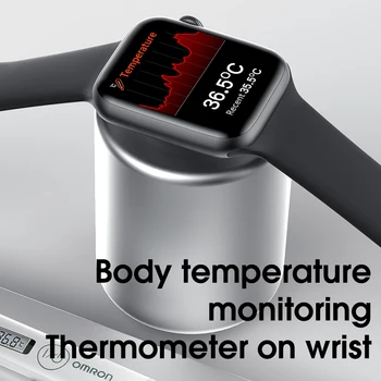 Finow SVB W46 Smart Skatīties 2020 Vīrieši Sievietes EKG Ķermeņa Temperatūra 1.75 Collu 320*385 HD IP68 Ūdensnecaurlaidīga Smartwatch pk SVB 12 Pro W26