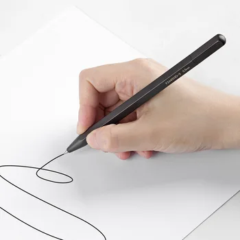 Fizz Daudzstūru Krāsas Alumīnija Metāla Pildspalva Daudzstūru Rotējošo 0.5 mm Gēla Pildspalva Parakstīšanas Pildspalvu Gluda Rakstīšanas Melnu Tinti
