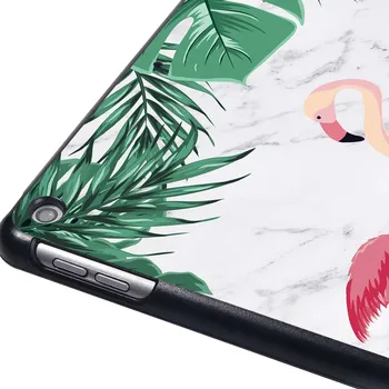 Flamingo Modelis Slim Tablet Case for Apple IPad, 8 2020. gada 8. Paaudzes Slim Ādas Stends Tablet Aizsardzības Gadījumā