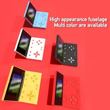 Flip 1000 Spēles, Rokas Nostalgic Mini Portatīvo Spēļu Konsoli, Video Spēļu Konsolēm Retro Spēli Rokas Spēle Spēlētāji Piederumi