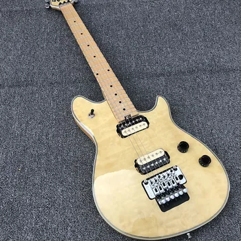 Floyd - elektriskā ģitāra,6 string olp elektriskā ģitāra,Sarkankoks, ķermenis Ar stepēts maple Top,dabisku krāsu,bezmaksas piegāde