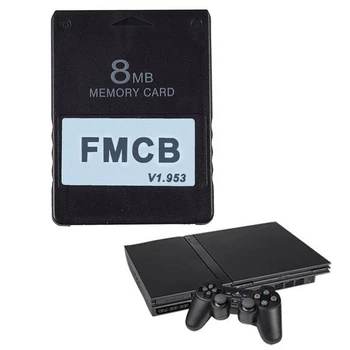 FMCB v1.953 Kartes Atmiņas Kartes PS2 2 Free McBoot Karte 8 16 32 64