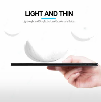 Folio Gadījumā Huawei MediaPad M6 10.8 M6 8.4 2019 Tablete Būtiska Ultra Slim Stāv Vāks Huawei MediaPad M6 10.8 8.4 Gadījumā