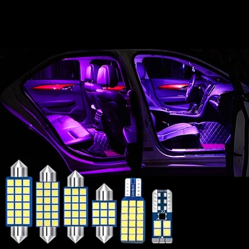 Ford Explorer 5 2013 2016 2017 2018 Bez Kļūdām 5x LED Spuldzes Auto salona Apgaismojuma galda Lampas Bagāžnieka Apgaismojuma Piederumi