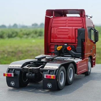 Foton Auman NZG 1:24 smagās mašīnas kravas automašīnu Daimler piekabes die-cast sakausējuma projektēšana kravas automašīnu piekabes modelis kolekcija dāvanu displa