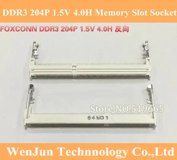Foxconn DDR3 204P 1,5 V 4.0 H Savienotāji Darbvirsmas Atmiņas Slots Sockets 204PIN Reverse