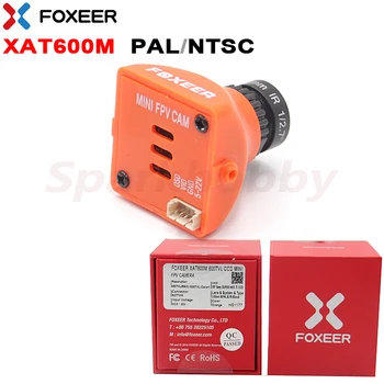 Foxeer HS1177 XAT600M 600TVL CCD 2.8 MM Objektīvs IS Mini FPV Kamera PAL, NTSC 650TVL Plastmasas Turētājs Ar RC Drones Lidmašīnas DIY