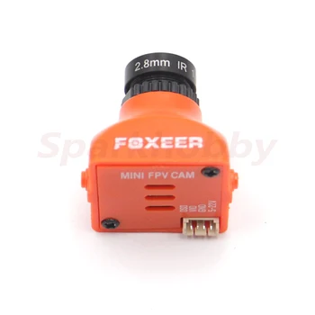 Foxeer HS1177 XAT600M 600TVL CCD 2.8 MM Objektīvs IS Mini FPV Kamera PAL, NTSC 650TVL Plastmasas Turētājs Ar RC Drones Lidmašīnas DIY