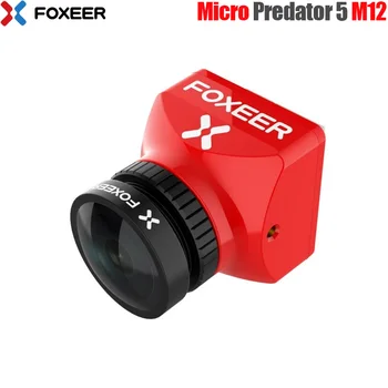 Foxeer Plēsoņa V5 Mikro Pilna Gadījumā M12 1000TVL FPV Kameru Cam OSD 16:9 4:3 PAL, NTSC Ieslēdzamas 1.7 mm Objektīvs 4ms WDR Sacīkšu Dūkoņa