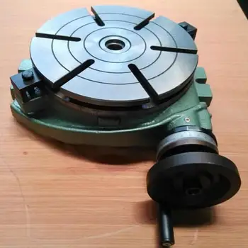 Frēzēšanas galda rotējošais galds, rotācijas indeksēšanas plāksnes TS250A (diska virsmas 250mm) horizontāli fiksēts tabula
