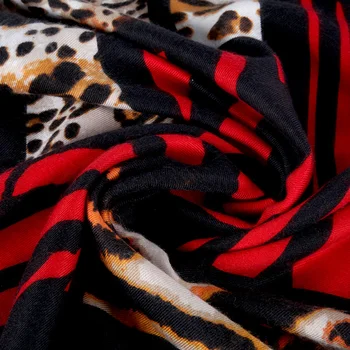 FS Ilgi Leopard Šalle Sievietēm Ziemas Modes Siltas Šalles Kakla, Galvas Pashmina Hijab Dāma galvas apsējs Echarpe Feminino