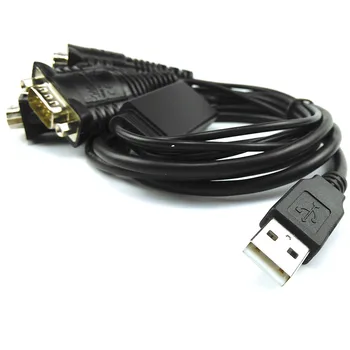 Ftdi usb 4 portu rs232 db9 adapteri usb četras seriālā porta kabeli