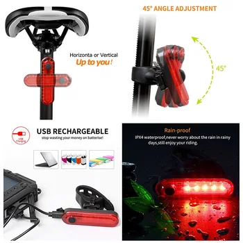 FTW Velosipēdu Priekšējie Gaismas Lukturi 350 Lūmeni, USB Uzlādējams Alumīnija Sakausējuma MTB Road Bike Gaismas LED Stūres Ūdensnecaurlaidīgs Laternas