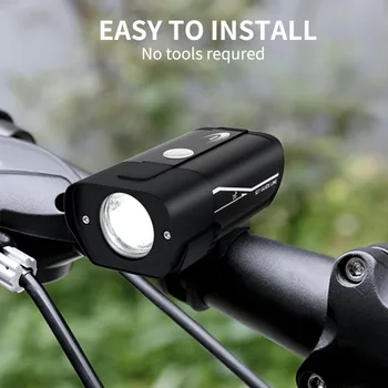 FTW Velosipēdu Priekšējie Gaismas Lukturi 350 Lūmeni, USB Uzlādējams Alumīnija Sakausējuma MTB Road Bike Gaismas LED Stūres Ūdensnecaurlaidīgs Laternas