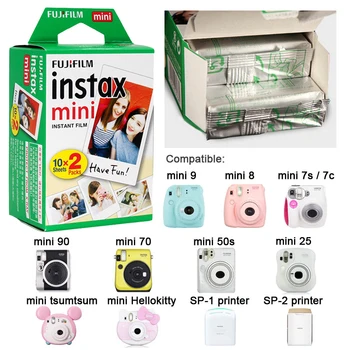Fujifilm Instax Mini Film 3 Collu Balto Malu 64 Kabatas Foto Grāmatu, Albumu Polaroid LiPlay Mini 9 8 7s 25 70 90 Tērzēšanas Kamera