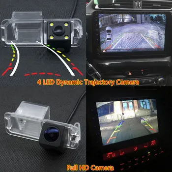Full HD 1280*720 Reverse Rezerves Autostāvvieta Atpakaļskata Kamera VW Golf 6 VI Polo V (6R) Hečbeks Passat CC Magotan Auto Monitors