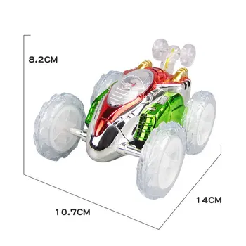 Funny Mini RC Auto Tālvadības Triks Rotaļu Automašīnas Radio Kravas automašīnu Modeli Drift Rotācijas Dejas Elektrisko Transportlīdzekļu Riteņu