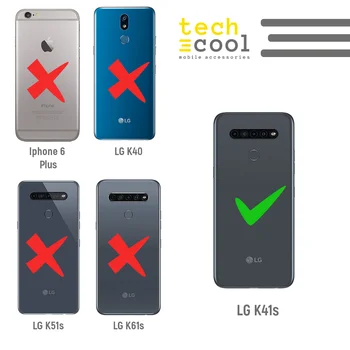 FunnyTech®Silikona Case for LG K41s l rakstzīmes asorti spēles