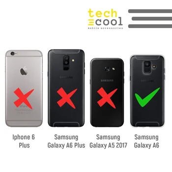 FunnyTech®Silikona Case for Samsung Galaxy A6 2018 l mūzikas grupas BTS fona vers.1