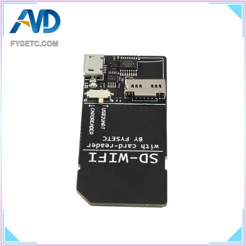 FYSETC 1gb SD-WIFI ar Kartes nolasītāja Modulis palaist ESPwebDev Borta USB sērijas mikroshēmu Bezvadu Pārraides Modulis S6 F6