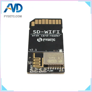 FYSETC 1gb SD-WIFI ar Kartes nolasītāja Modulis palaist ESPwebDev Borta USB sērijas mikroshēmu Bezvadu Pārraides Modulis S6 F6