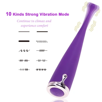G-spot Vibratori Seksa Rotaļlietu par Sievieti, 10 Režīmi Maksts Masāžu Augstas Frekvences Licking Dzelksnis Klitora Stimulators Pieaugušo Seksa Produkti